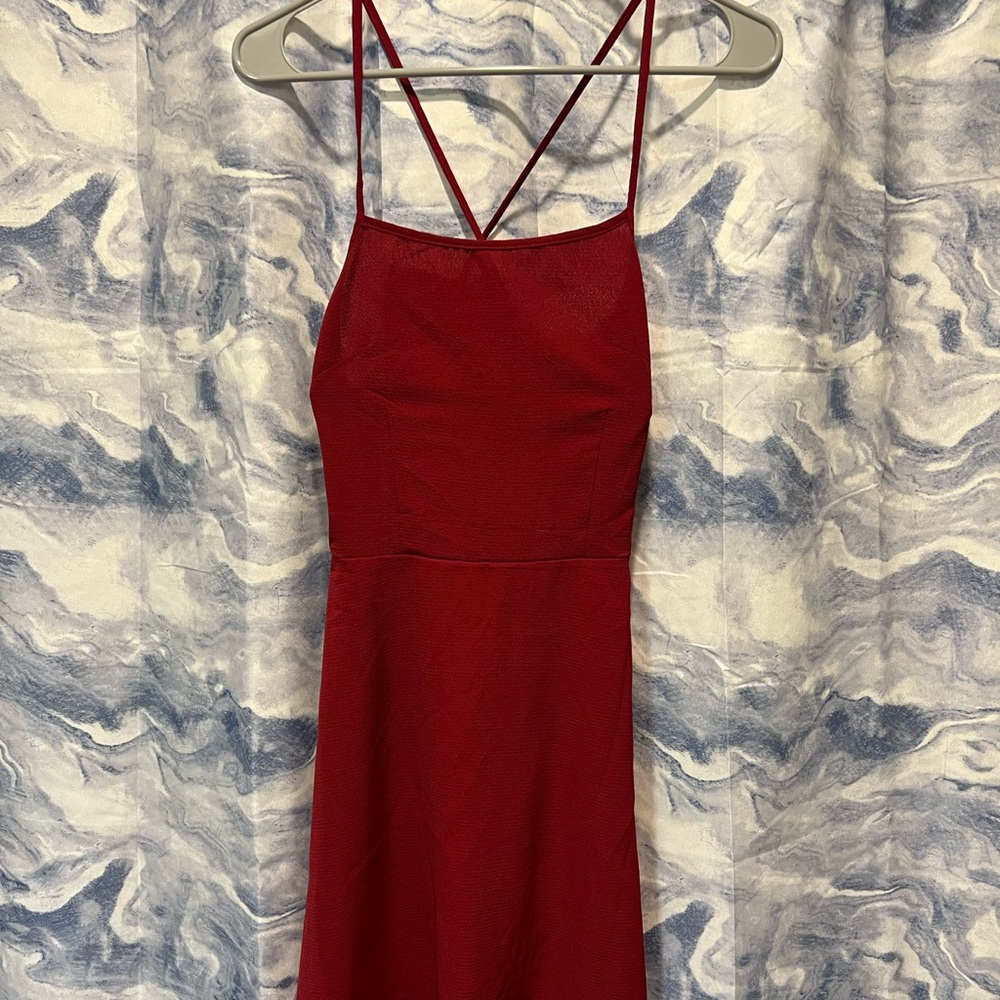 Tie back dress